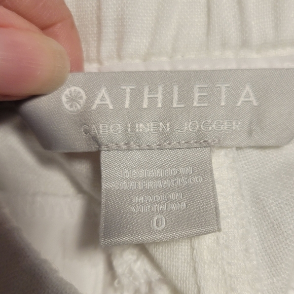 ATHLETA CABO LINEN JOGGER. - Picture 10 of 13